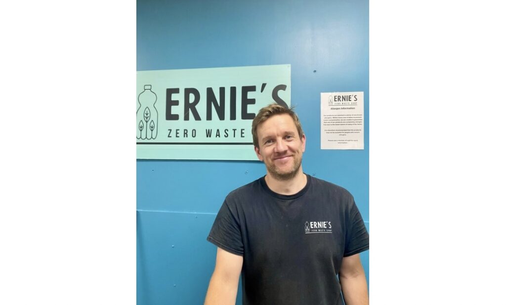 Graham Rutherford, Founder of Ernie's Zero Waste Store Castle Quarter Norwich