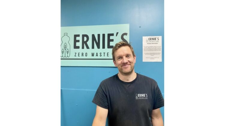 Graham Rutherford, Founder of Ernie's Zero Waste Store Castle Quarter Norwich