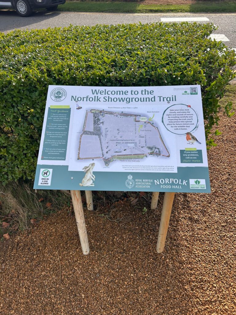 The new Norfolk Showground Trail