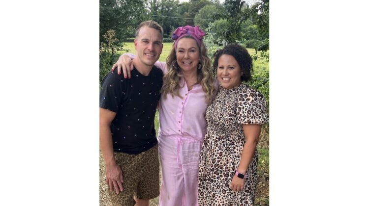 Luke Giddings, Holly Tucker MBE and Charlotte Giddings