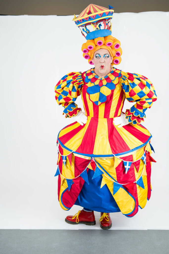 Owen Evans will play one of the Wicked Sisters in Cinderella at the Norwich Theatre Royal