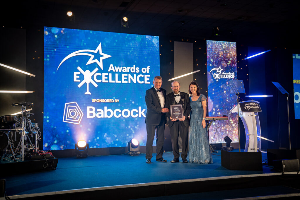 East Anglian Air Ambulance volunteer Terry Southgate at the AAUK Conference