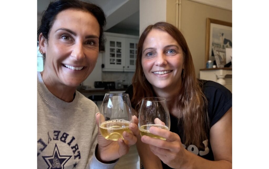 Amy Bobbins and Kerri Worrall have launched eufloria botanical drinks