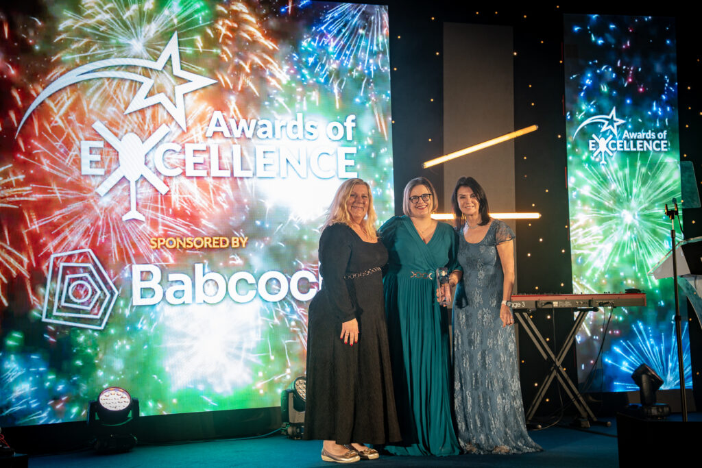 EAAA Charity Staff Member of the Year – Sarah Atkins.