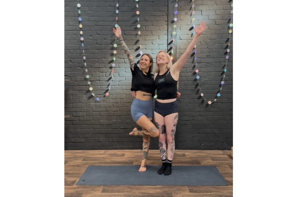 Anni and Dani co-own Elements, a new Pole and Dance Studio in Norwich