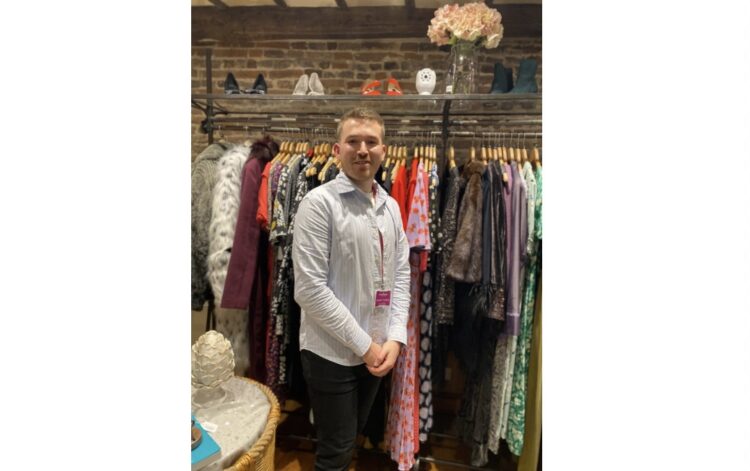 Jordan Codling, Head of Retail at Priscilla Bacon Hospice Charity