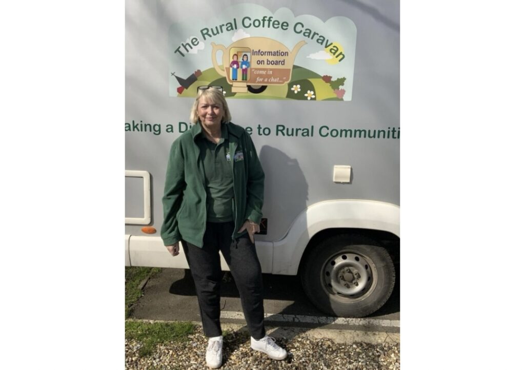 Ann Osborn, outgoing CEO of Rural Coffee Caravan in Suffolk