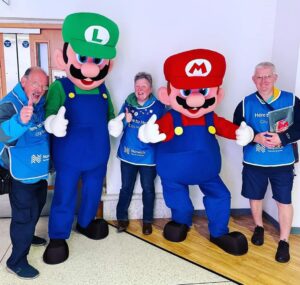 Castle Quarter - meet Mario and Luigi 