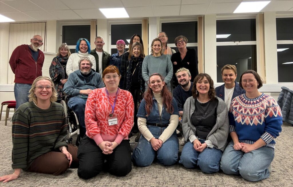 Some of the Norwich Unity Hub community based at Carrow House