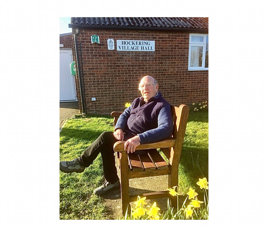 George Leslie, Trustee of Hockering Village Hall
