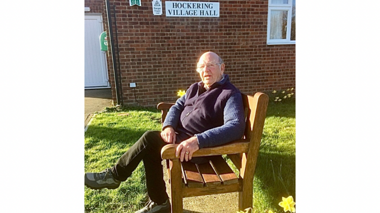 George Leslie, Trustee of Hockering Village Hall