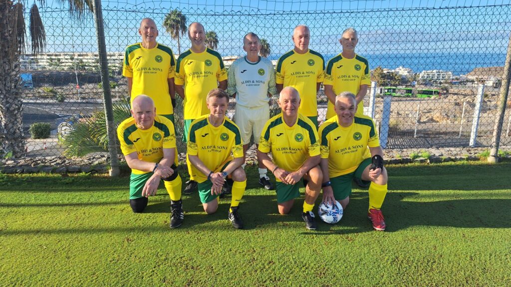 The NSS Over60s team in Tenerife