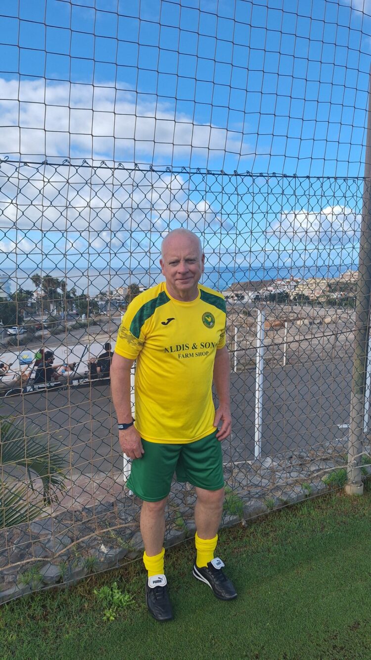 Nev Townsend, Chair of Norfolk Soca Seniors