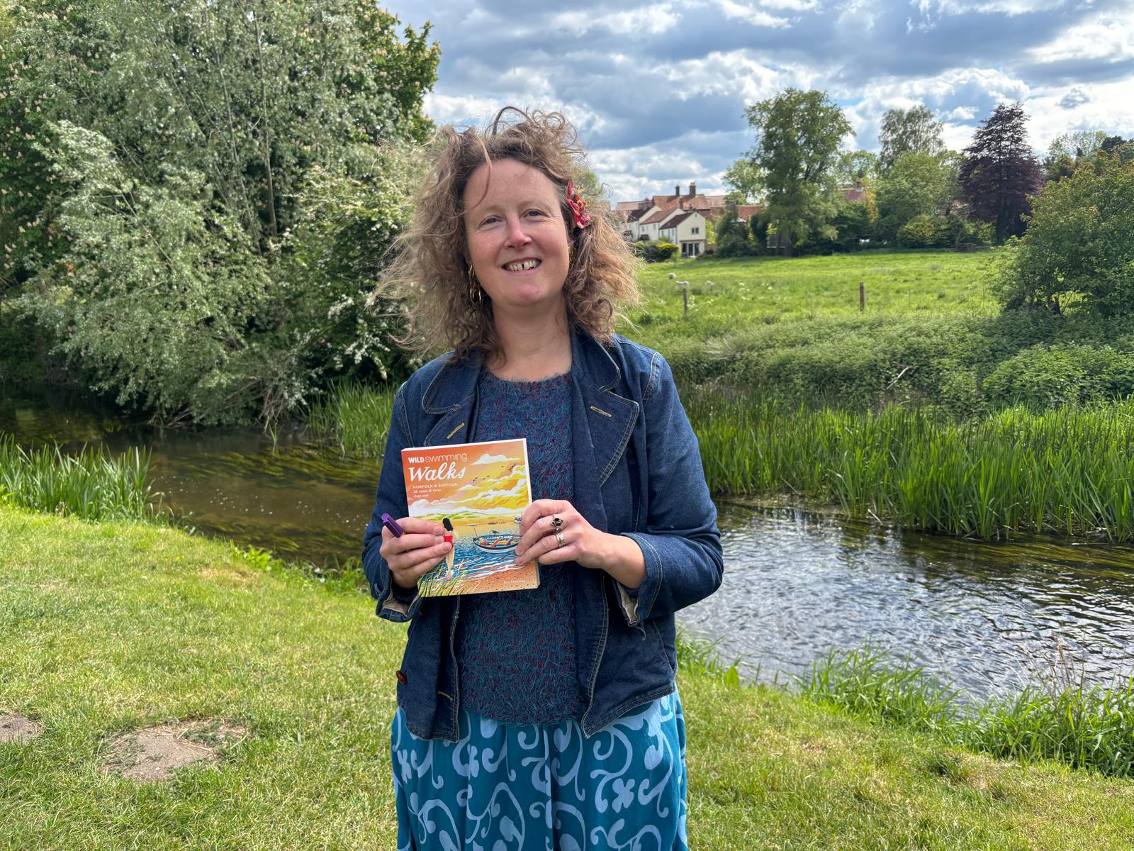 Eve Stebbing is the author of Wild Swimming Walks - Norfolk & Suffolk