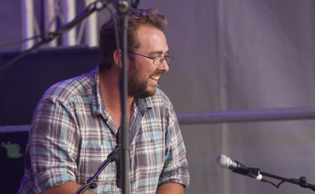 Luke Horncastle, organiser of Folk in a Field Festival