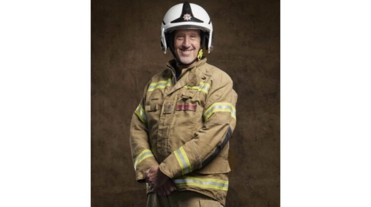 Tony in NFRS uniform in more recent times. Credit: ED Lee Photography.
