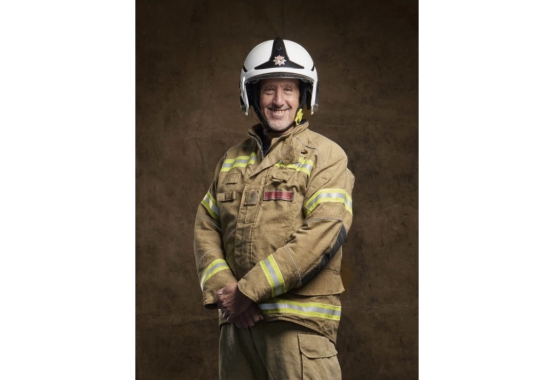 Tony in NFRS uniform in more recent times. Credit: ED Lee Photography.