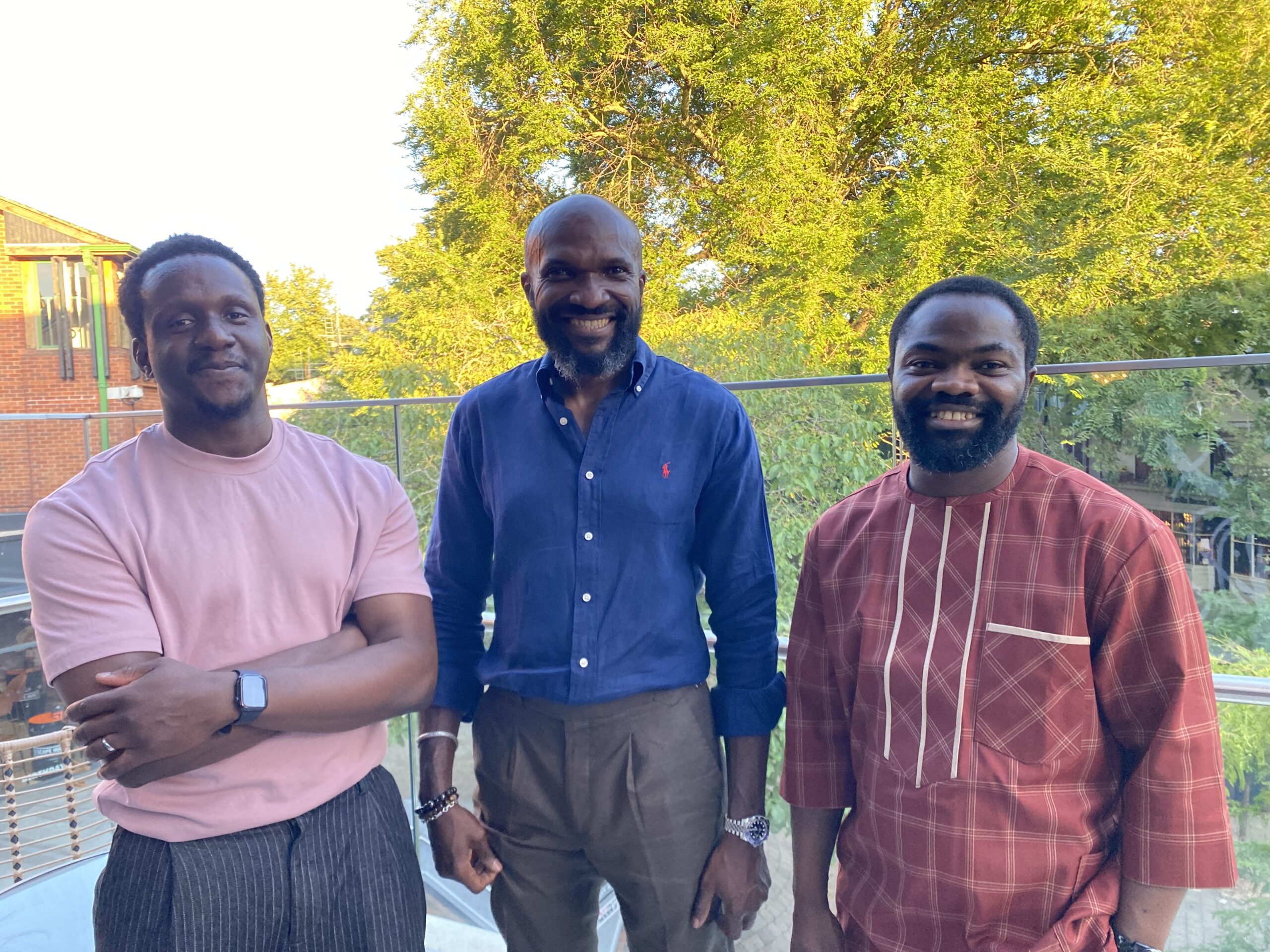 Uzo, Charles and Sam, Las Gidi Afro-lounge, Castle Quarter Norwich