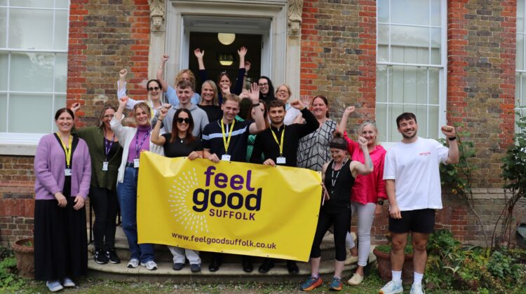 members of the Feel Good Suffolk team who work across the county.
