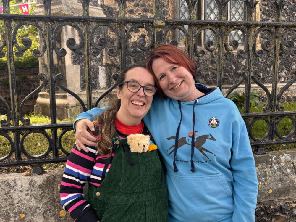 Plum and Jacqui, Working Well Norfolk